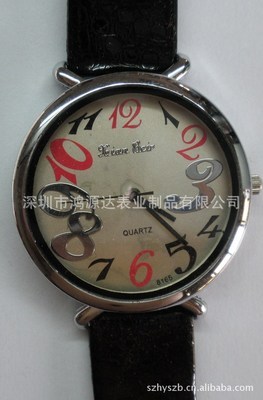 深圳市鴻源達表業制品 皮帶石英手表的設計、生產與銷售